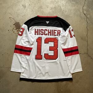 Nico Hischier New Jersey Devils Fanatics NHL Jersey White 50